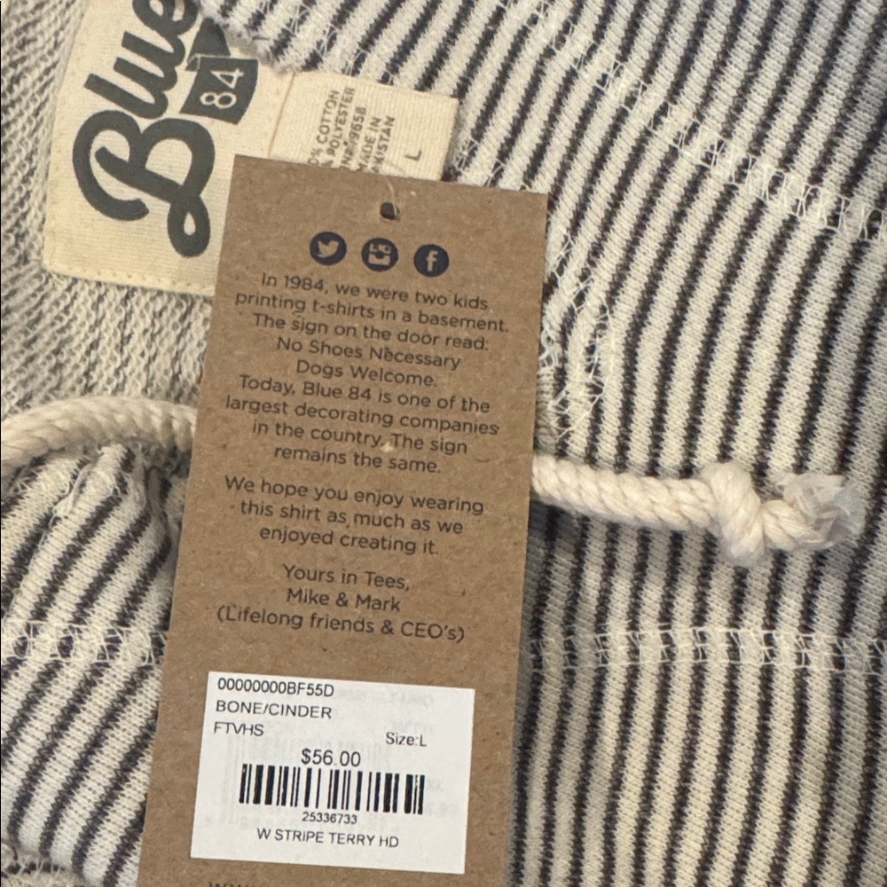 Blue 84 Vanderbilt Striped Pullover - Picture 4 of 4